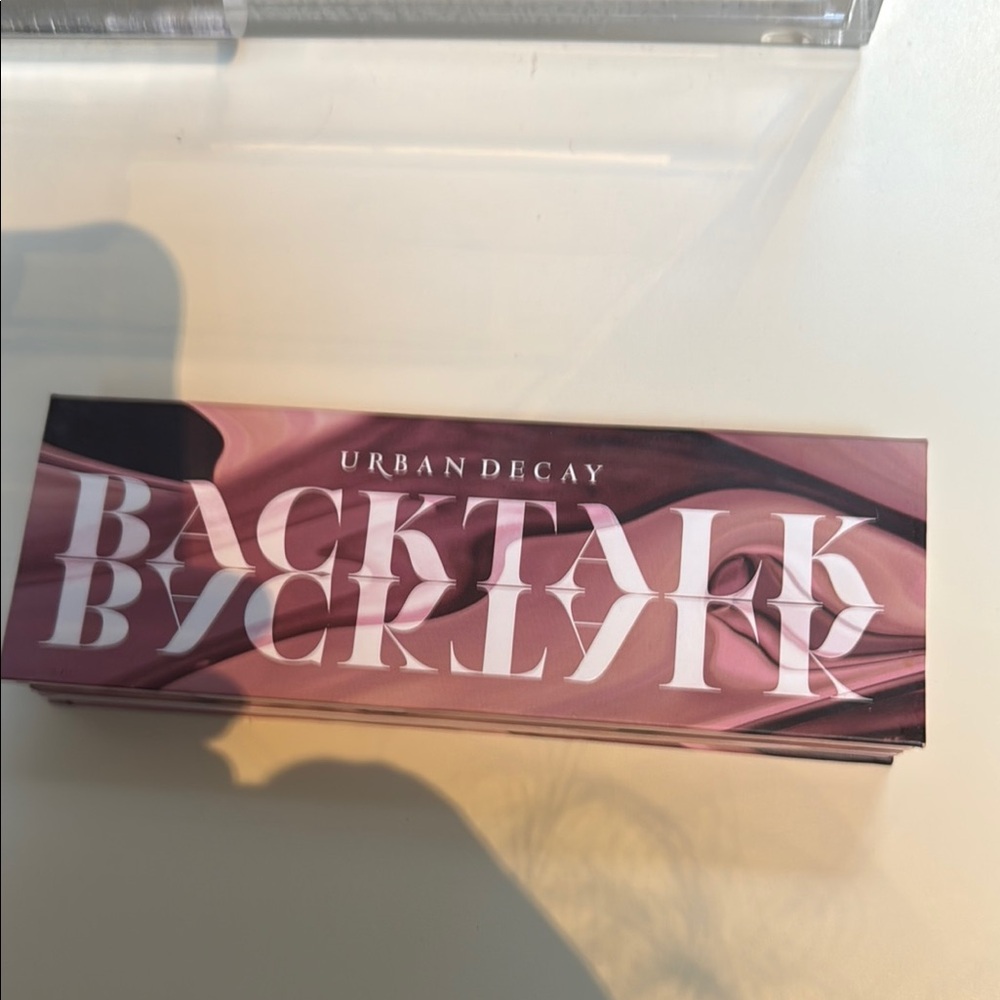 Used Urban Decay Backtalk Palette